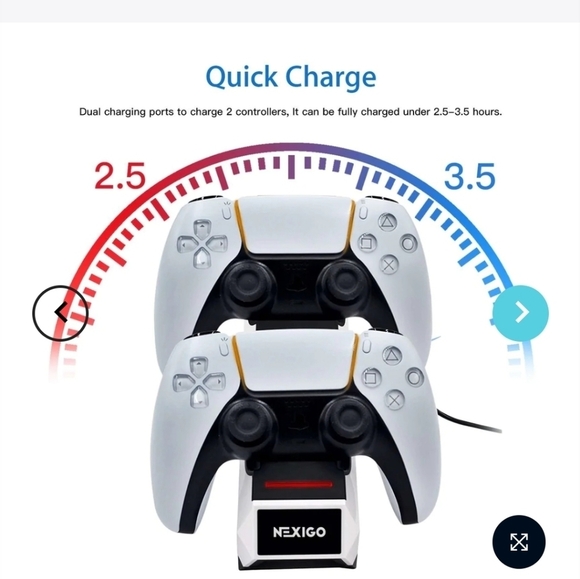 NEXIGO PS5 Charging Dock - Picture 4 of 5